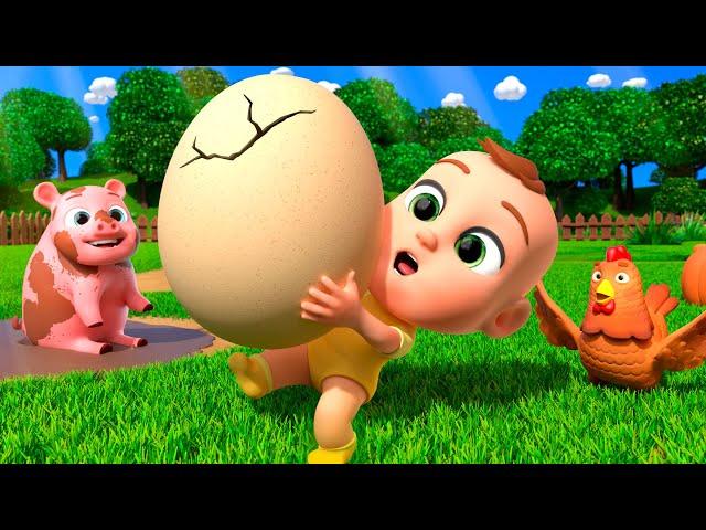 Humpty Dumpty Sat on a Farm | Newborn Baby Songs & Nursery Rhymes