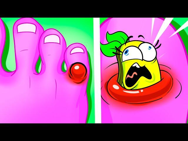 IF OBJECTS WERE ALIVE?! || Crazy and Awkwards Situations || Avocado Couple Comics New