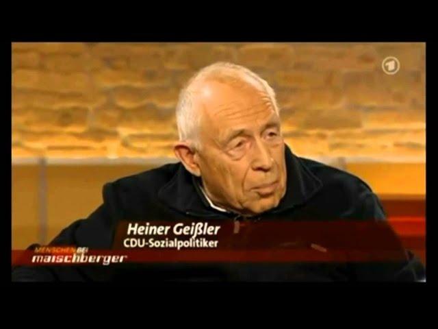 Heiner Geißler   Kapitalismuskritik