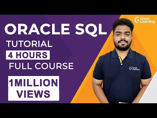 Oracle SQL Tutorial | Oracle DBA | Oracle SQL for Beginners | Great Learning