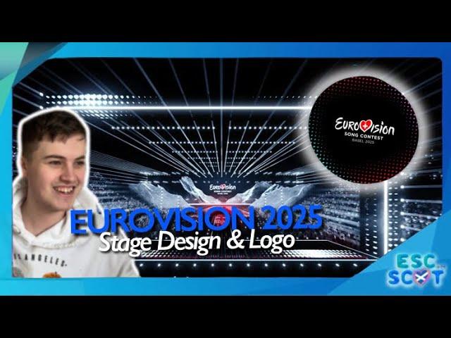  Eurovision 2025 Stage Design and Logo Revealed (REACTION)