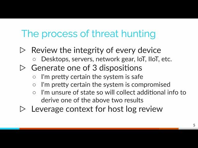 How to Threat Hunt | Chris Brenton