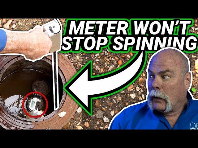 How to Find Water Leaks - Water Meter Hasn't Stopped Spinning