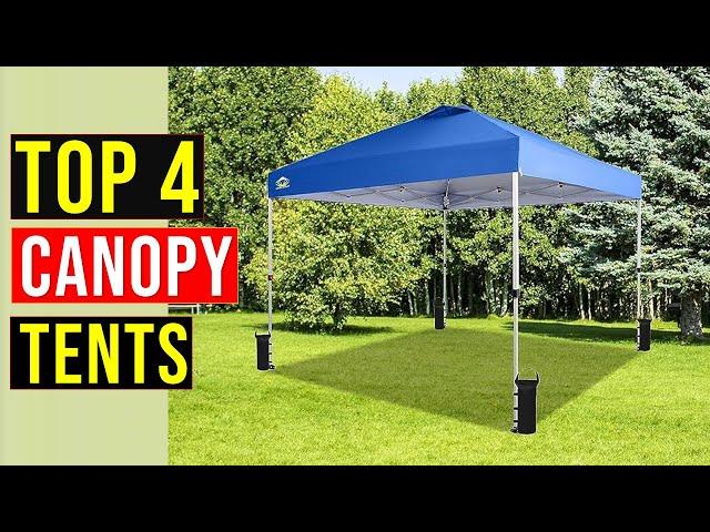 Top 4: Best Canopy Tents in 2024 - The Best Canopy Tents Buying Guide {Reviews}