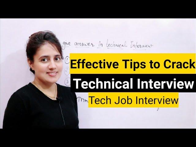 How to Answer in Technical Interview (Best Technical Interview tips)