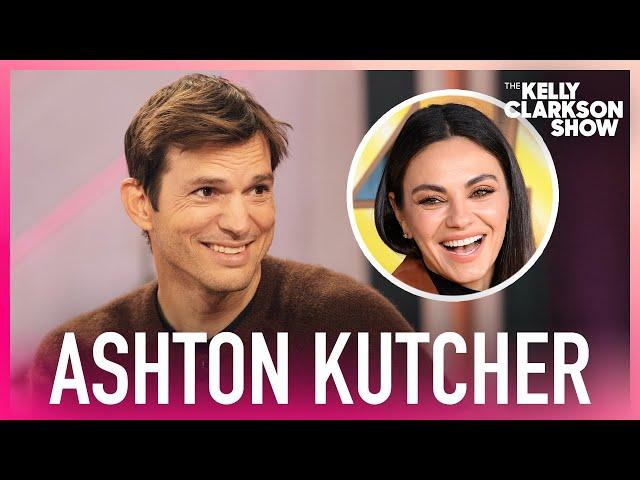 Ashton Kutcher Reacts To Mila Kunis Retelling His Drunk 'I Love You' Story