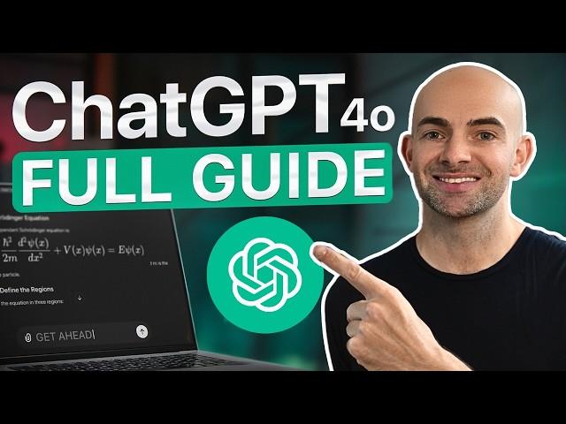 ChatGPT Tutorial: How to Use Chat GPT 4o For Beginners (2025)