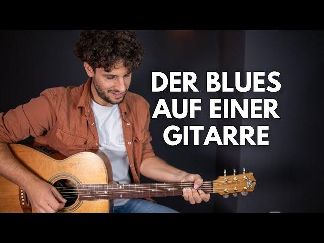 Der Blues auf einer Gitarre (Schritt für Schritt)