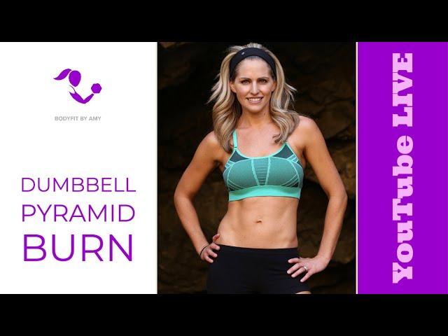 LIVE Dumbbell Pyramid Burn Workout