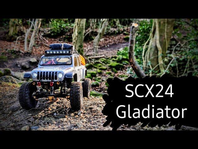 Axial SCX24 Jeep Gladiator - Build and tests in the wild