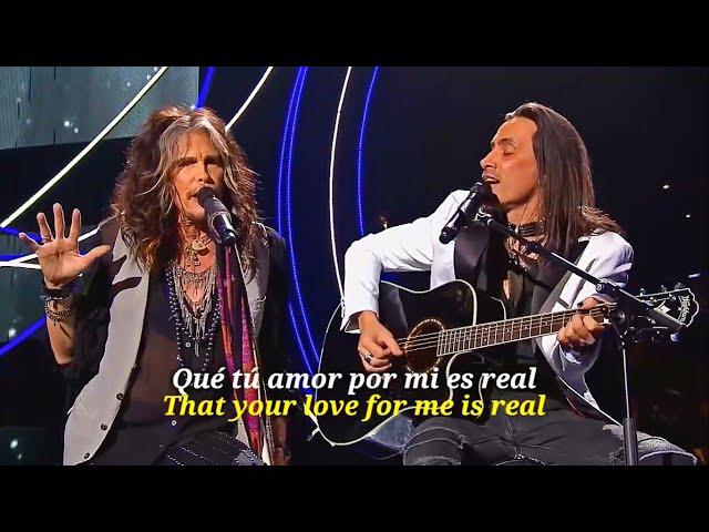 More Than Words - Steven Tyler & Nuno Bettencourt (Sub Español + Lyrics)