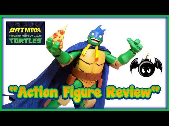 DC Collectibles SDCC 2019 exclusive Mikey as Batman action figure review. (Batman vs. The TMNT)