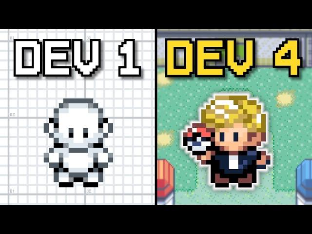 4 DEVS make a Pokemon ROM without COMMUNICATING