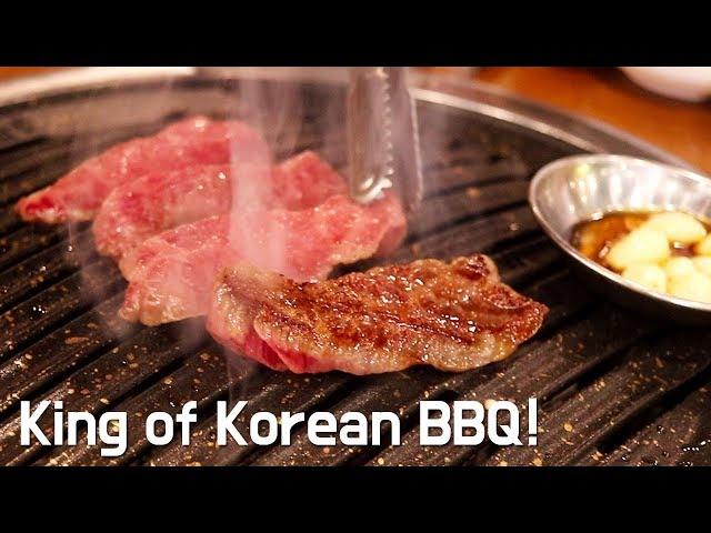 King of Korean BBQ! Best Hanwoo Beef in Seoul Korea