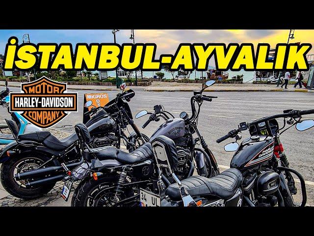 MOTOSİKLETLE İSTANBUL - AYVALIK | HARLEY DAVIDSON SOFTAIL LOW RIDER S | IRONMANMOTO