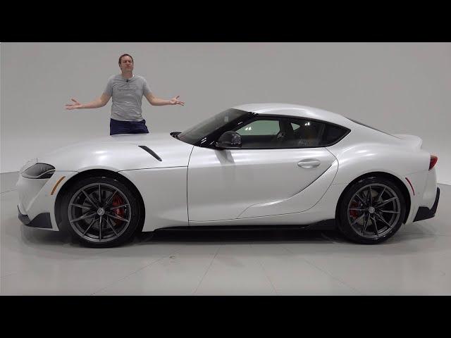 The 2023 Toyota Supra *MANUAL* Is a Huge Upgrade