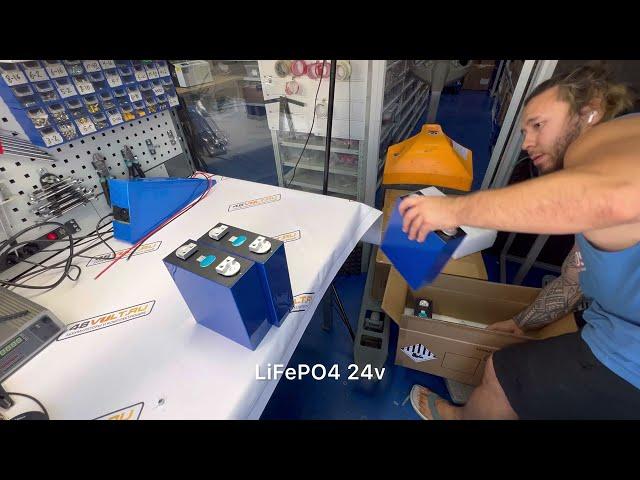 Аккумулятор LiFePO4 24v 280ah Grade A