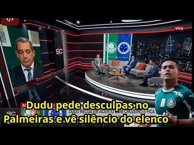 IMPRENSA ANALISA- Dudu recua sobre acerto com Cruzeiro e não sai do Palmeiras