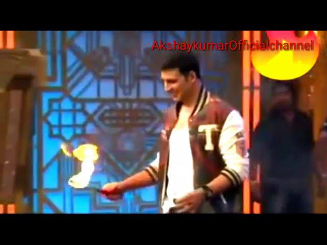 Akshay Kumar Fire Stunt With Mouth In Show||AkshaykumarOfficialchannel