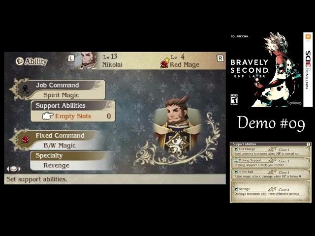 Let's Play Bravely Second Demo #09 (Hard) - Triple Threat