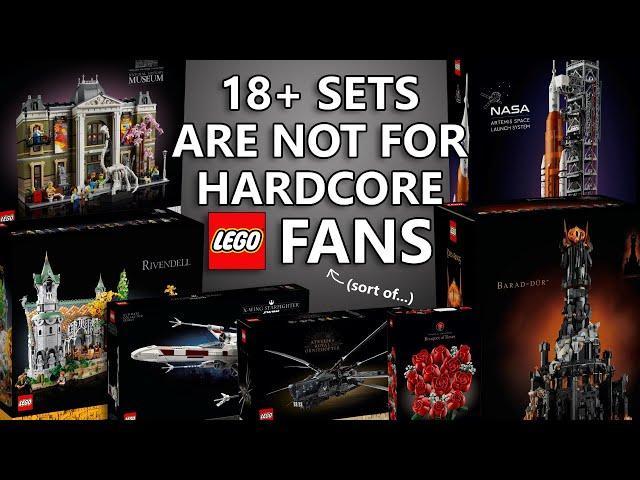 18+ Adults Welcome LEGO Sets Are Not For Hardcore LEGO Fans (Sort Of...)