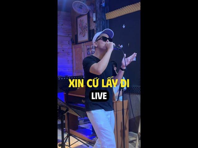 Xin Cứ Lấy Đi - TG9X Thái Dương | Live cùng ban nhạc!