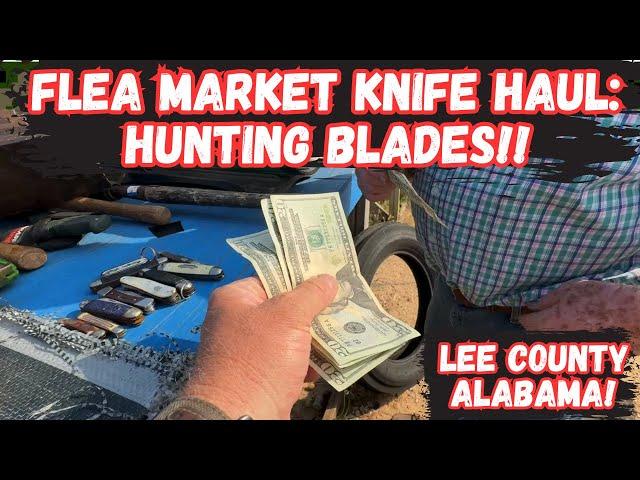 Hunting Blades: Alabama Flea Market Knife Haul!