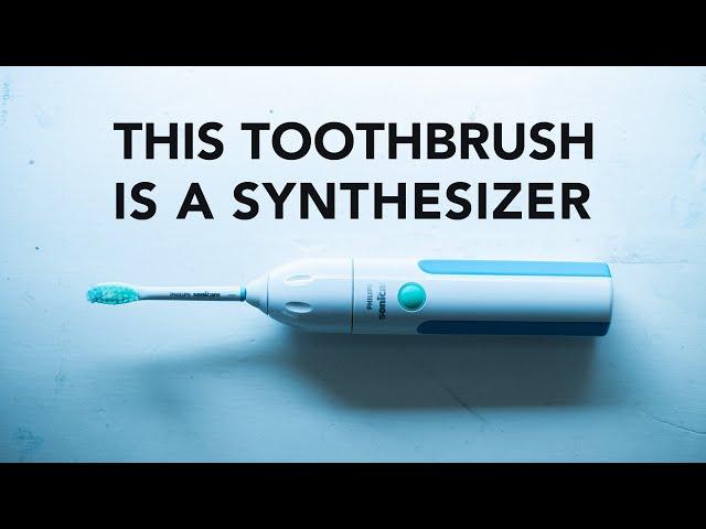 this toothbrush is a synthesizer! (also: FREE SAMPLE LIBRARY)