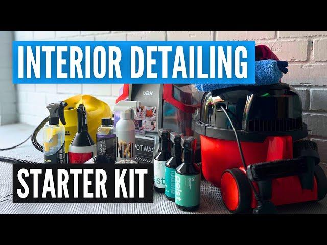 Interior Car Detailing Starter Kit | My Essential Products