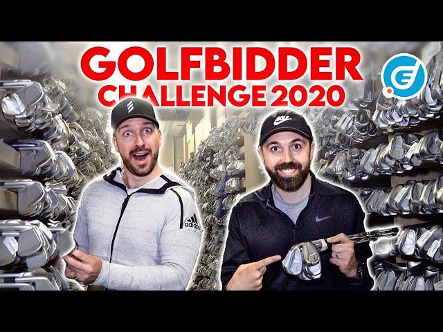 Last Ever £500 Golfbidder Challenge | Rick Shiels vs Peter Finch | Golf Club Selection 2020