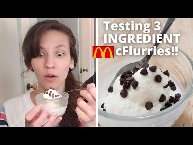 Testing 1 Minute McDonald's McFlurry | Emma's Goodies Recipe