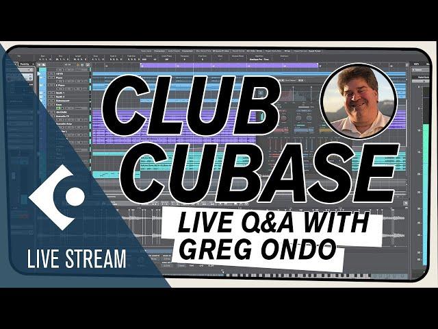 How to create independent song files from a continuous concert recording | Club Cubase June 27 2023