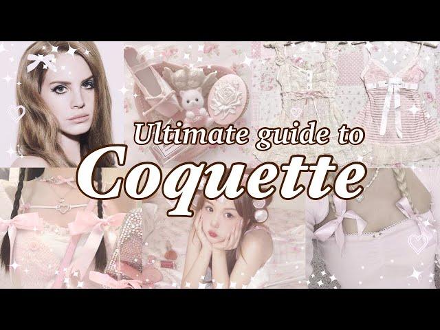 Coquette aesthetic style guide  Brief history into the style & how to dress it 