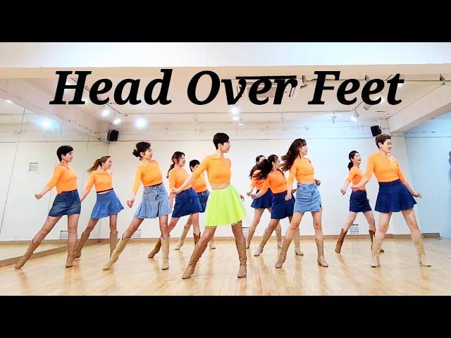Head Over Feet LINEDANCE/토요영상반 신촌 1~3시/Choreo:Maddison Glover/중급라인댄스/라인댄스배우는곳 010-5469-9632 민정희