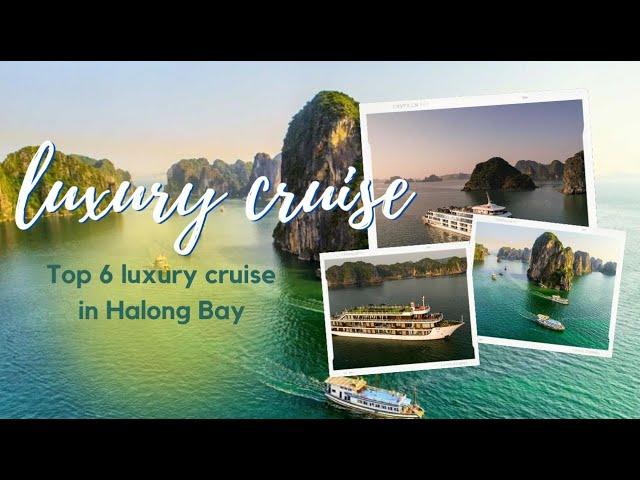 Top #6 luxury cruise in Halong Bay - 2 days 1 night