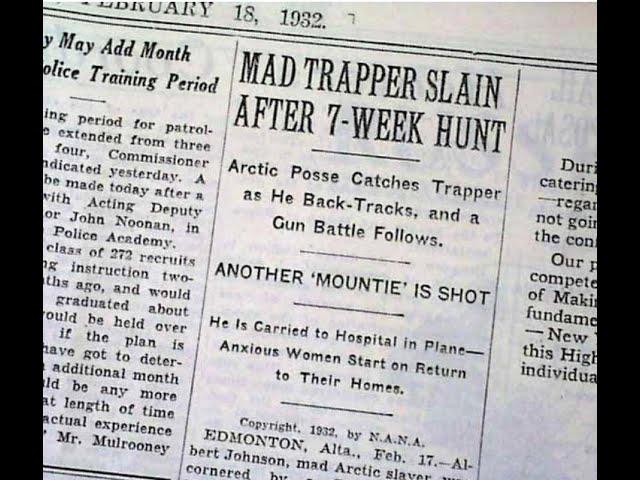 The Mad Trapper of Rat River: Canada's Largest Manhunt | DEMPSTER HIGHWAY | CANADIAN HISTORY |