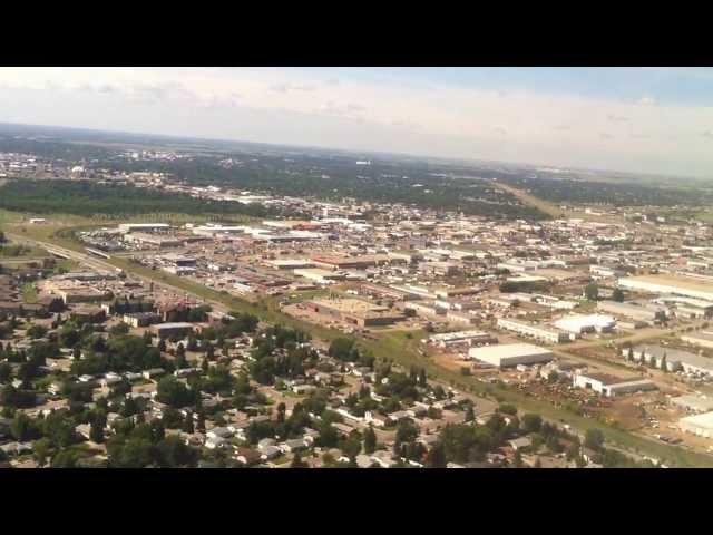 landing in Saskatoon