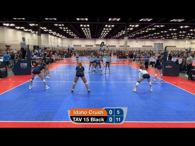 USAV CHAMPIONSHIPS - Idaho Crush 15 Bower (31) vs TAV 15 Black (4)