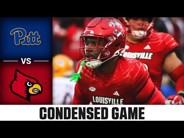 Pitt vs. Louisville Condensed Game | 2024 ACC Football