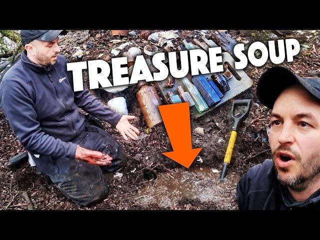 Mega RARE find worth £££s! Treasure hunting in the woods