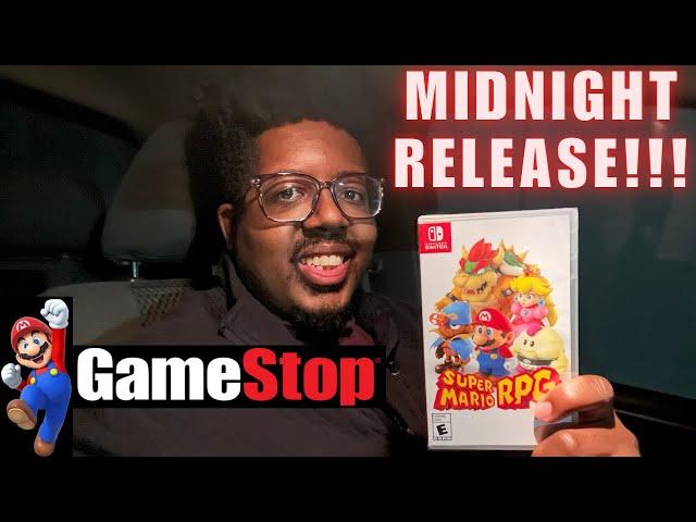 Super Mario RPG - GameStop Midnight Release