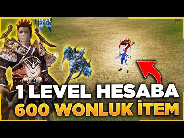 1 LEVEL HESABA 600 WONLUK İTEM + SİMYA TAKMAK !! | ANAHTAR YOLCULUĞU! | Metin2 Anadolu#23