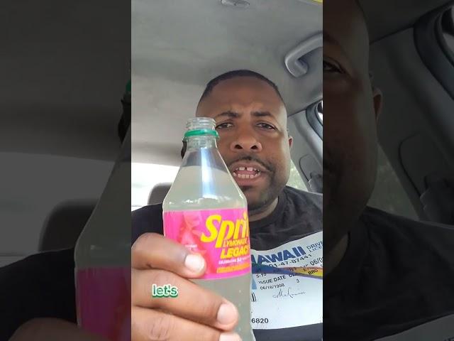 NEW Sprite Lymonade Legacy Drink Review #lymonade #sprite #newsprite #hiphopsprite #shorts #foodie