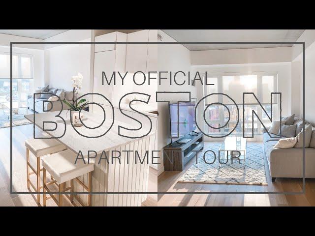 MY BOSTON APARTMENT TOUR! | Molly J Curley