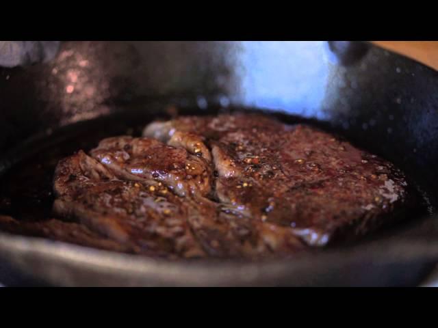 MANNA RECIPE |  Grilled Steak with Parsley-Parmesan Salad [만나박스]