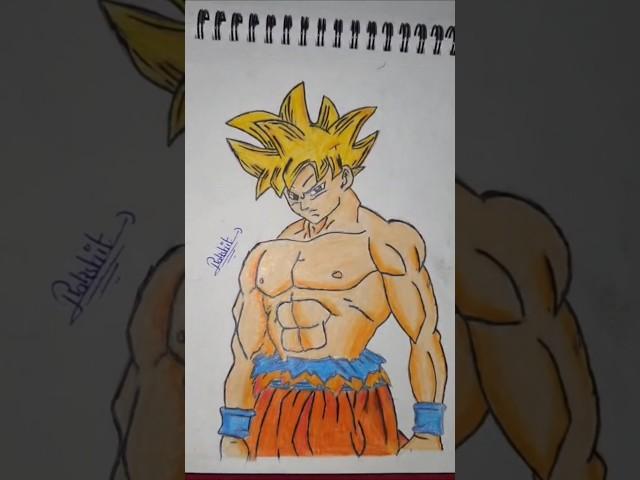 goku drawing tutorial by rk arts #new #art #dragonball #sketch