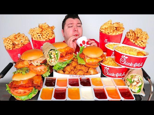 $100 Worth Of Chick-Fil-A • MUKBANG