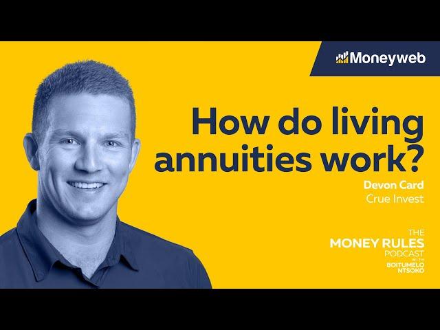 How do living annuities work? | Moneyweb