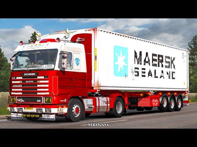 Scania 143M Fix 1.39 | ETS2 Mods v1.39