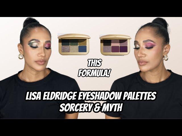 NEW LISA ELDRIDGE EYESHADOW PALETTES REVIEW! | Sorcery & Myth